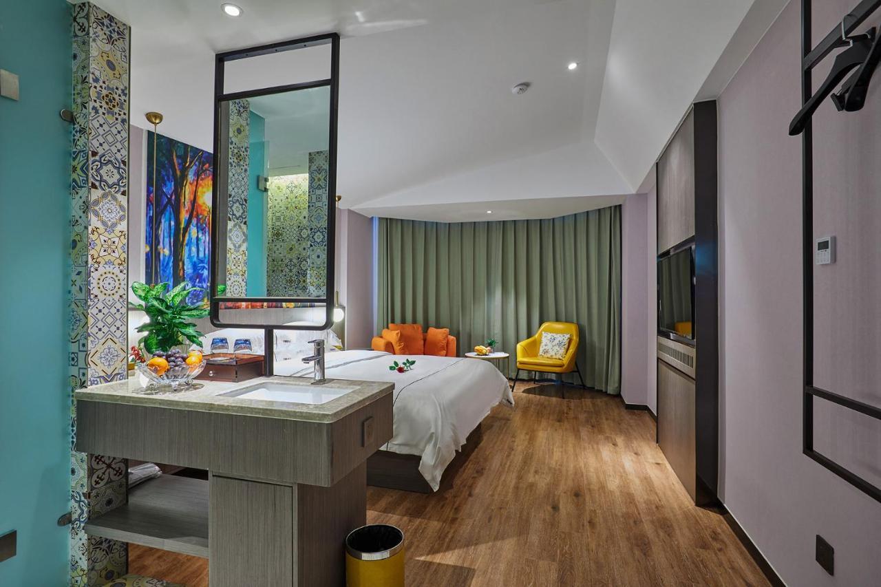 Yiwu Boman Boutique Hotel Extérieur photo